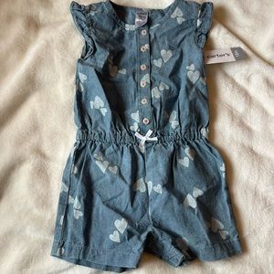 Baby Girl Carter’s Chambray Jumper